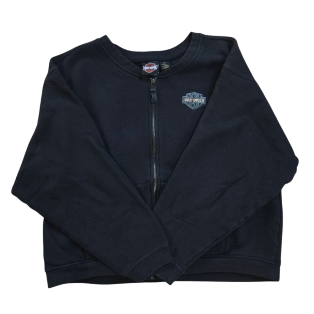 Harley-Davidson Full Zip Sweatshirt Jacket Women's Size XL